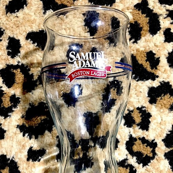 SAMUEL SAM ADAMS BOSTON LAGER TAKE PRIDE IN YOUR BEER 16 oz PINT BEER GLASS - Picture 1 of 4